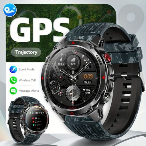 V1106-937-43627-BLU1-01-00.jpg Men's Outdoor Smart Watch with GPS Compass – image 1