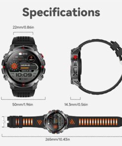 Men's Outdoor Smart Watch with GPS Compass - Image 7