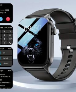 Smart Watch with 1.83-Inch Screen, Pink - Image 5