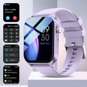Smart Watch 1.83-Inch Screen Wireless Calls Purple – image 1