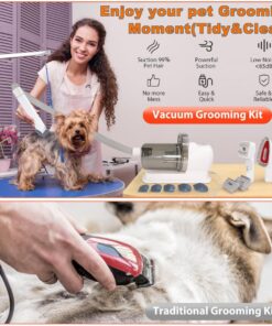6-in-1 Pet Grooming Vacuum Set with Hair Brush - Image 8
