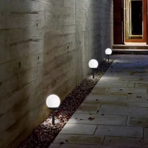 Does not apply 6 Pack Solar Stake Lights, Cool White – image 10
