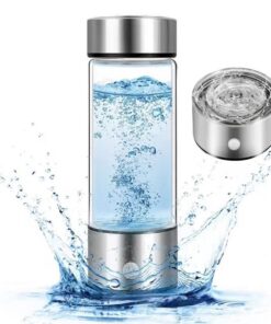 Hydrogen Water Bottle 420ml Rechargeable Ioniser - Image 3
