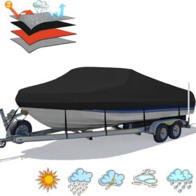 600D Trailerable Boat Cover for 14–16 ft Boats – image 1