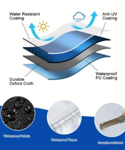 600D Trailerable Boat Cover for 14–16 ft Boats - Image 8