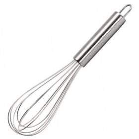 10 Inch Stainless Steel Hand Whisk Balloon Design – image 1