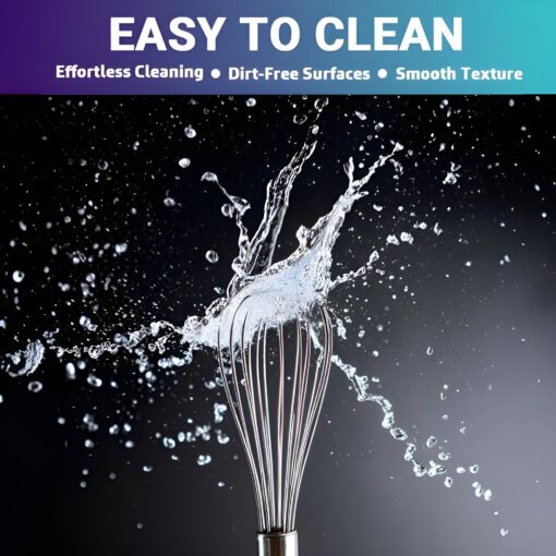 10 Inch Stainless Steel Hand Whisk Balloon Design – image 2