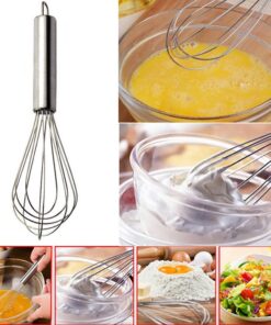 10 Inch Stainless Steel Hand Whisk Balloon Design - Image 6