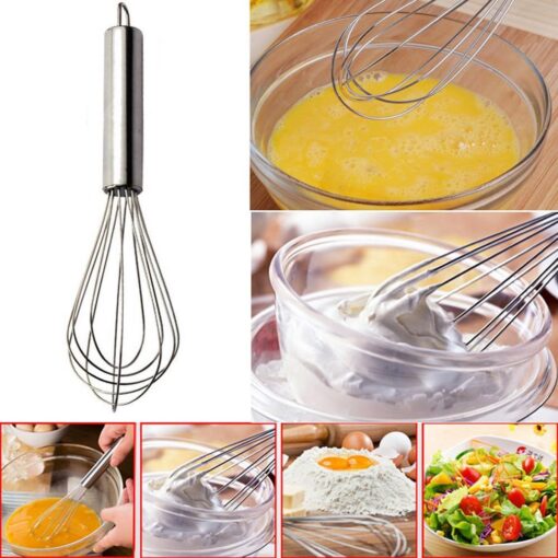 10 Inch Stainless Steel Hand Whisk Balloon Design – image 6