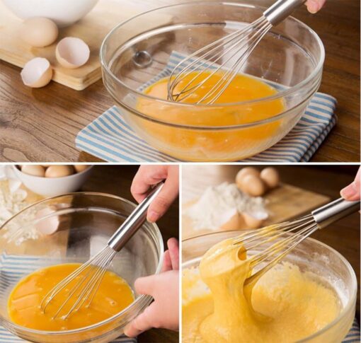 10 Inch Stainless Steel Hand Whisk Balloon Design – image 7