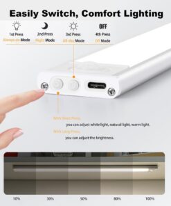 60cm LED Light Bar with USB Rechargeable Power - Image 3