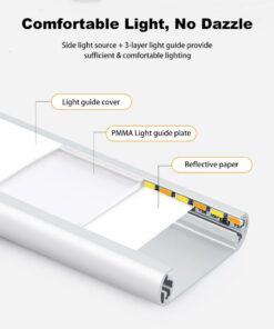 60cm LED Light Bar with USB Rechargeable Power - Image 5