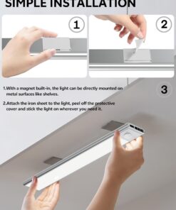 60cm LED Light Bar with Magnetic USB Charging - Image 6