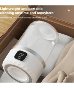Portable Mini Washing Machine, Cordless USB Rechargeable - Image 7