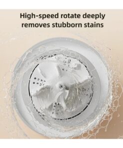 Portable Mini Washing Machine, Cordless USB Rechargeable - Image 8