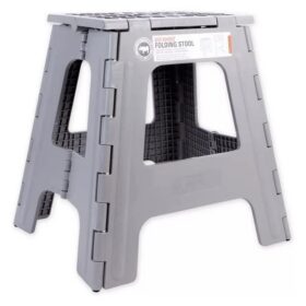 Folding Step Stool with Anti-Slip Top – image 1