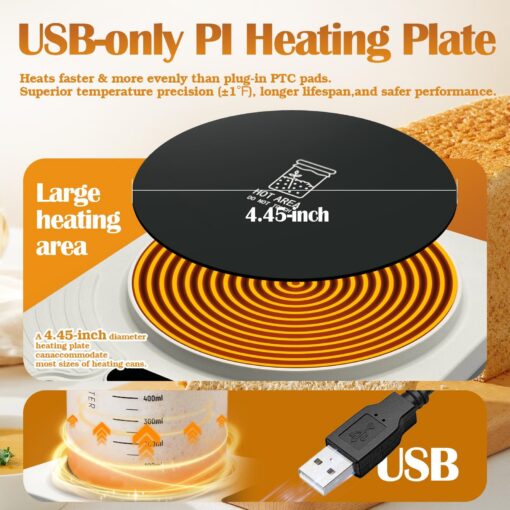 Electric Mug Warmer with 30W Heating – image 2