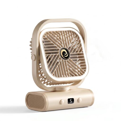 V1197-JD-071703-00.jpg USB Desk Fan with 2400mAh Rechargeable Battery – image 1