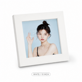 8-Inch White Square Wall-Mounted Photo Frame Set – image 1