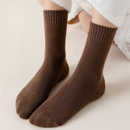 Thermal Mid-Calf Socks 10 Pairs, Fleece Lined – image 2