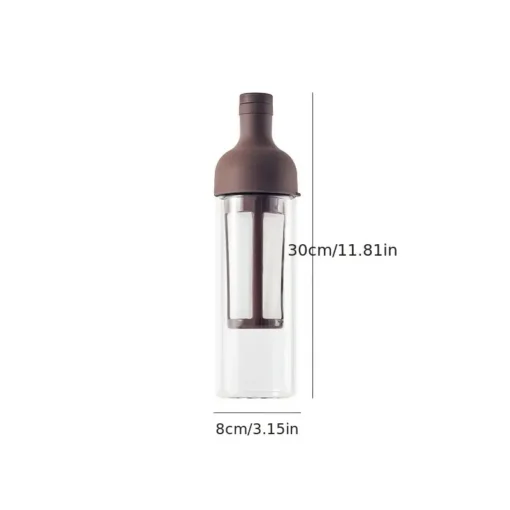 Glass Cold Brew Carafe with Fine Filter – image 2