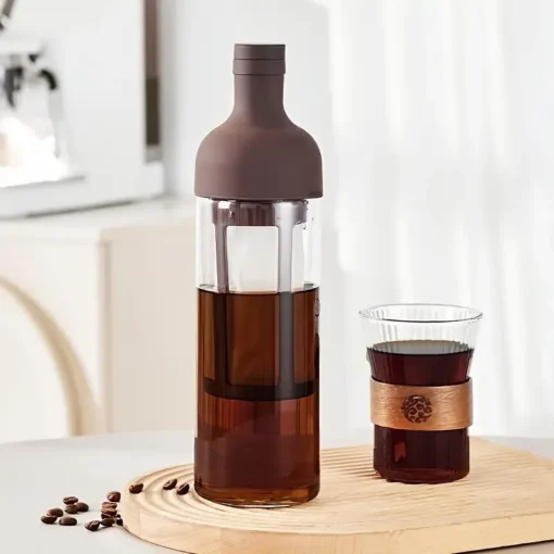 Glass Cold Brew Carafe with Fine Filter – image 3
