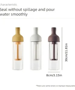 Glass Cold Brew Carafe with Fine Filter - Image 4