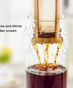 Glass Cold Brew Carafe with Fine Filter - Image 9