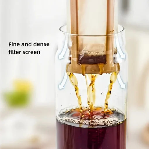 Glass Cold Brew Carafe with Fine Filter – image 9