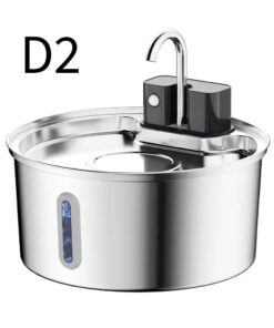 Wireless Pet Water Fountain 3.2L Stainless Steel - Image 14