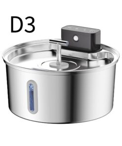 Wireless Pet Water Fountain 3.2L Stainless Steel - Image 15