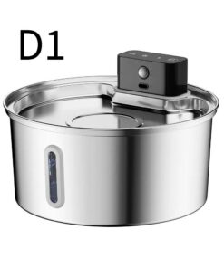 Wireless Pet Water Fountain 3.2L Stainless Steel - Image 14