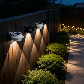 Solar Wall Light with Dusk to Dawn Sensor – image 1