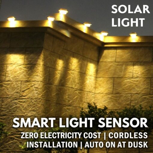 Solar Wall Light with Dusk to Dawn Sensor – image 3