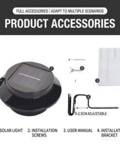 Solar Wall Light with Dusk to Dawn Sensor - Image 12