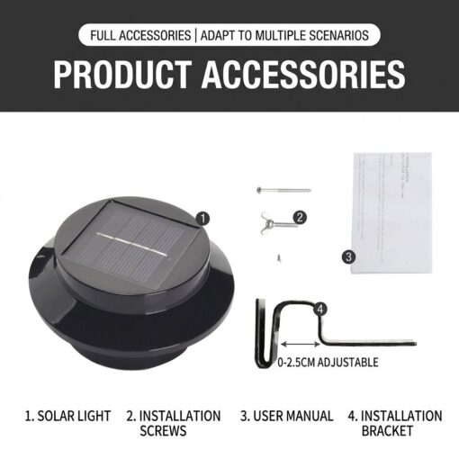 Solar Wall Light with Dusk to Dawn Sensor – image 12