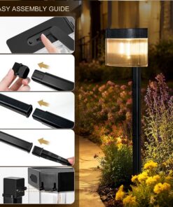 Outdoor Solar Wall Lamp with Radar Sensor - Image 7