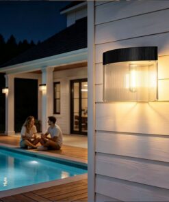 Outdoor Solar Wall Lamp with Radar Sensor - Image 10