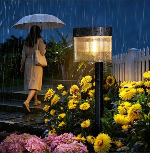 Solar Outdoor Wall Lamp 4 Pack with Radar Sensor – image 12