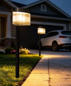 Solar Outdoor Wall Lamp 4 Pack with Radar Sensor - Image 13