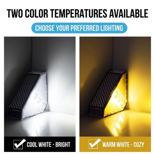 Triangle Solar Step Lights 24 Pack, IP65 – image 6