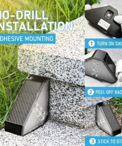Triangle Solar Step Lights 24 Pack, IP65 - Image 9