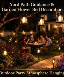 Solar Garden Lamp Set with Monocrystalline Panel - Image 6