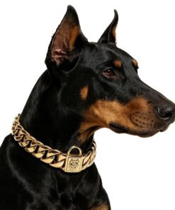 Stainless Steel Cuban Link Dog Collar 32mm - Image 5