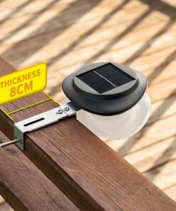 Solar Fence Light with ABS+PC Housing - Image 5