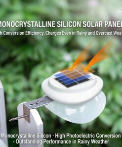Solar Fence Light with ABS+PC Housing - Image 8