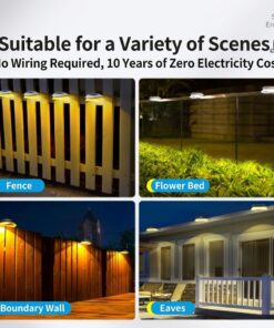 Solar Fence Light with Adjustable Mount, 16 Pack - Image 6