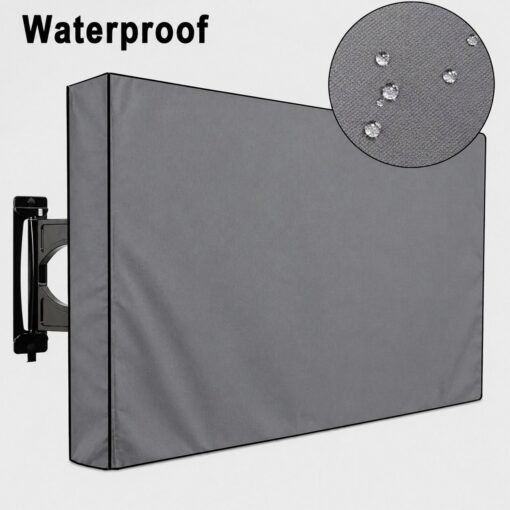 Outdoor Wall-Mounted TV Cover, 210D Oxford – image 2