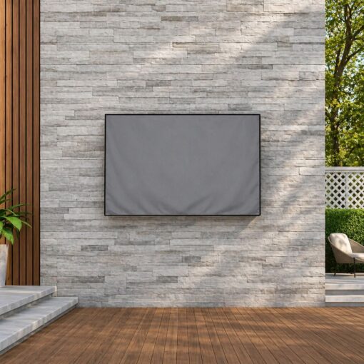 Outdoor Wall-Mounted TV Cover, 210D Oxford – image 3