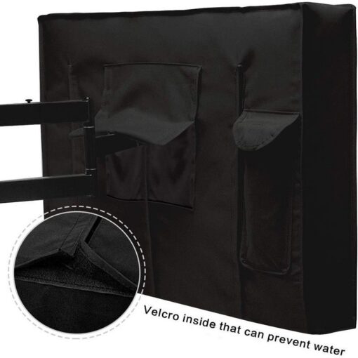 Outdoor Wall-Mounted TV Cover, 210D Oxford – image 5